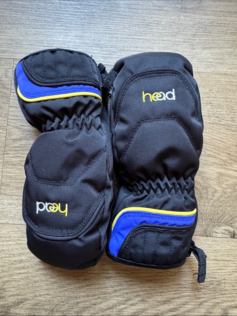 NWOT Head Kids Heavy Duty Waterproof Ski Mittens Small 4-6